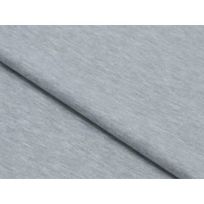 Трикотаж футер 3-х нитка петля ширина 190 см (серый меланж)