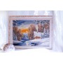 ЛП-051 "Зимняя речка" по мотивам картины В.Нежинского