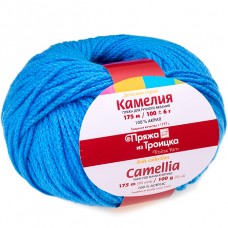 Пряжа "Камелия" 0300 светло-голубой