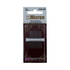 Иглы для рукоделия MICRON KSM-500 (16 шт)