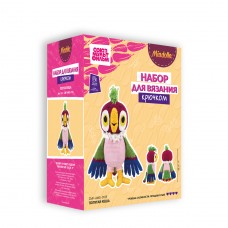 AMG-0135 "Попугай Кеша" 28 см набор для вязания