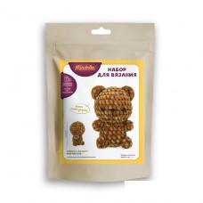 AMG-MIN-0136 "Мишка" 10 см набор для вязания (велюр)