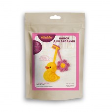 AMG-MIN-0152 "Уточка и цветок" 7\5 см набор для вязания