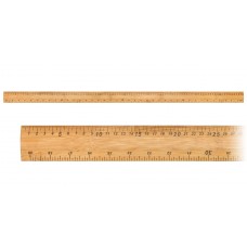 Метр деревянный (без клейма) бамбук 100 см