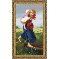 МК-033 "Дети бегущие от грозы" по мотивам картины К.Маковского