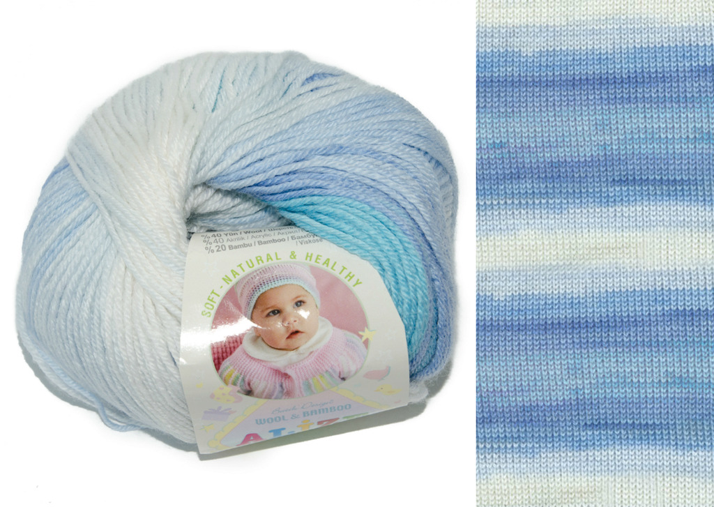 Baby wool batik