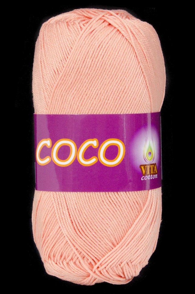 Коко интернет. Пряжа Coco 4670.